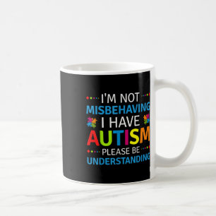 Autisme-bewustzijn Ik ben niet misleid als ik auti Koffiemok
