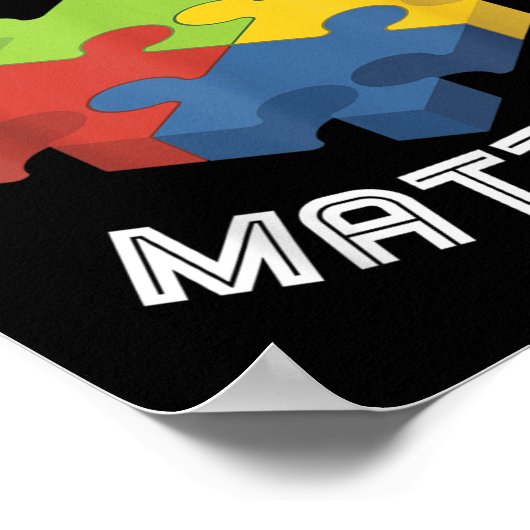 Autisme bewustzijn in het speciaal onderwijs poster (Hoek)