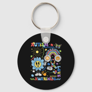 Autisme Bewustzijn Inclusie S Leraar Inspirerend Sleutelhanger