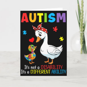 Autisme Bewustzijn Moeder Gans Verschillend Vermog Kaart