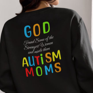 Autisme Bewustzijn Moeder God maakte Moeders Gift Hoodie