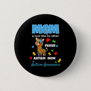 Autisme Bewustzijn Moeder Moeder Liefde Trots Auti Ronde Button 5,7 Cm