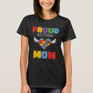 Autisme Bewustzijn Moeder Trots Autistische Zoon D T-shirt