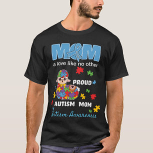 Autisme Bewustzijn Moeder Trots Autistische Zoon D T-shirt