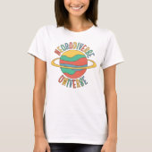 autisme bewustzijn, neurodiverse universum t-shirt (Voorkant)