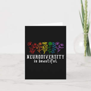 Autisme Bewustzijn Neurodiversiteit Is Mooi ADHD Kaart