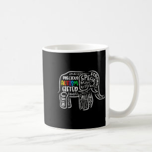Autisme Bewustzijn Olifant Acceptatie Autistische Koffiemok