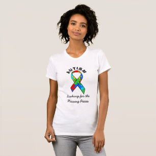 Autisme Bewustzijn Ontbrekende Stukken Lint Shirt