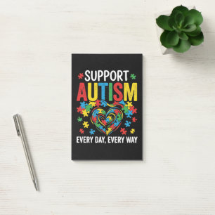 Autisme bewustzijn post-it® notes