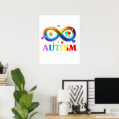 autisme bewustzijn poster (Thuiskantoor)