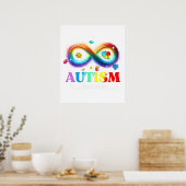 autisme bewustzijn poster (Keuken)