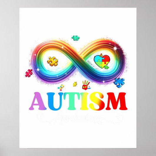 autisme bewustzijn poster (Voorkant)