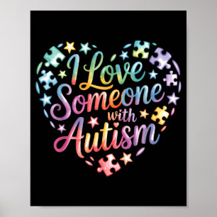 Autisme bewustzijn poster