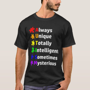 Autisme bewustzijn puzzel lint maand autistisch Sp T-shirt