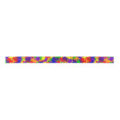 Autisme bewustzijn Puzzle Piece Ribbon Lint (Voorkant)