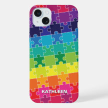 Autisme Bewustzijn Regenboog Puzzelstukken