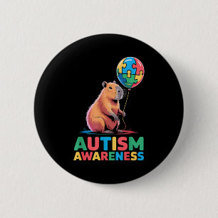 Autisme bewustzijn ronde button 5,7 cm
