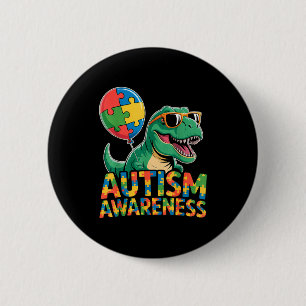 Autisme bewustzijn  ronde button 5,7 cm