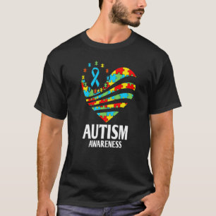 Autisme Bewustzijn S Hart Trots Steun Maand April T-shirt