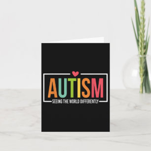 Autisme Bewustzijn Shirt Vrouwen Zien De Wereld Di Kaart