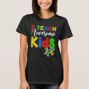 Autisme Bewustzijn Speciaal ED Leraar T-shirt