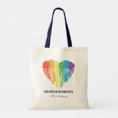Autisme Bewustzijn Speciaal Onderwijs Leraar Custo Tote Bag (Achterkant)