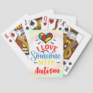 Autisme bewustzijn Speelkaarten
