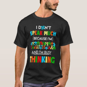 AUTISME BEWUSTZIJN Steun autisme kinderen voor moe T-shirt