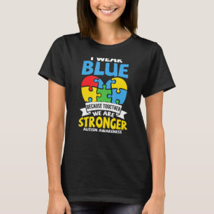 Autisme Bewustzijn Steun Autisme Kinderen Voor Moe T-shirt
