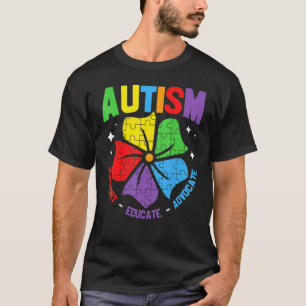 Autisme Bewustzijn Steun Autisme Kinderen Voor Moe T-shirt