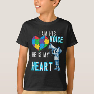Autisme Bewustzijn T-shirt Autisme Papa en mama Sh