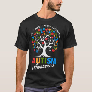 Autisme Bewustzijn T-Shirt - Boom van het Leven me