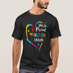 Autisme Bewustzijn Uncle Support Asperger Mannen A T-shirt