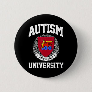 Autisme Bewustzijn Universiteit Puzzel Stukken Ond Ronde Button 5,7 Cm