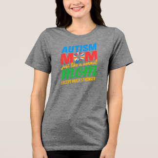 Autisme Bewustzijnsdag Autisme Moeder T-shirt Desi