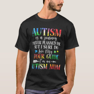 Autisme bij mam Autism is een bewustwording van au T-shirt