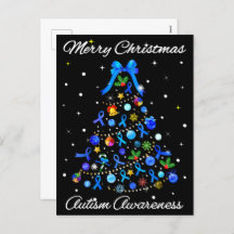 Autisme Blauwe Kerstboom