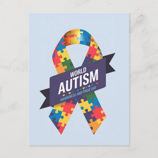 Autisme Briefkaart (Voorkant)