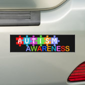 Autisme Bumpersticker (Op auto)