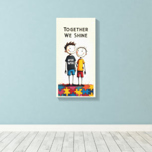 Autisme Canvas Afdruk
