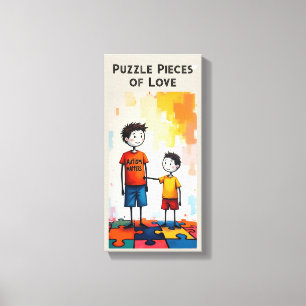Autisme Canvas Afdruk