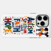 Autisme Case-Mate iPhone Case (Achterkant (horizontaal))