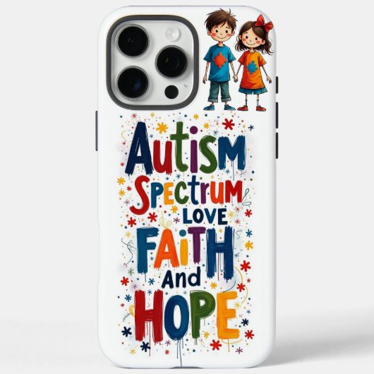 Autisme Case-Mate iPhone Case (Achterkant)