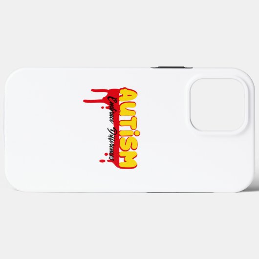 Autisme Case-Mate iPhone Case (Achterkant (horizontaal))