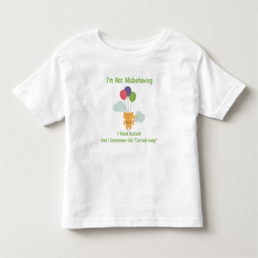 Autisme Cat Kinder Shirts (Voorkant)