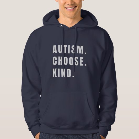 autisme choisir type Pullover Sweat - shirt à capu (Devant)