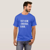 autisme choisir un T-shirt moderne (Devant entier)