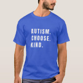 autisme choisir un T-shirt moderne (Devant)