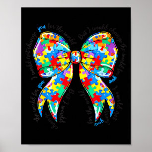 Autisme Coquette Striking Puzzel Autisme Bewustzij Poster