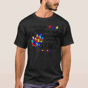 Autisme Dag Kleurrijke Liefde Verschillende Puzzel T-shirt
